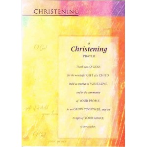 Card - Christening 